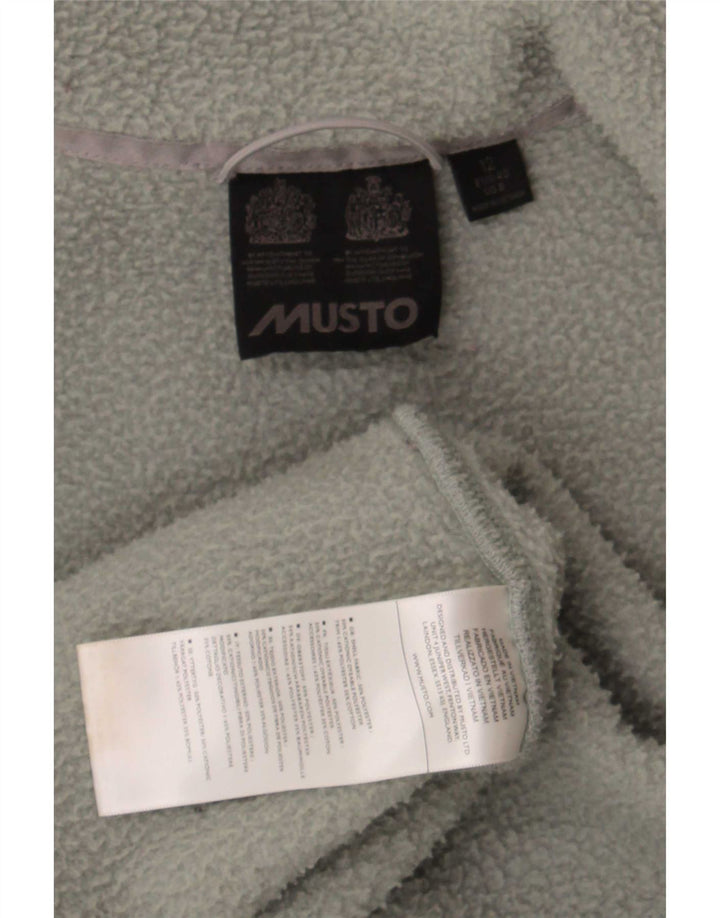 Giacca in pile da donna Musto UK 12 Poliestere grigio medio