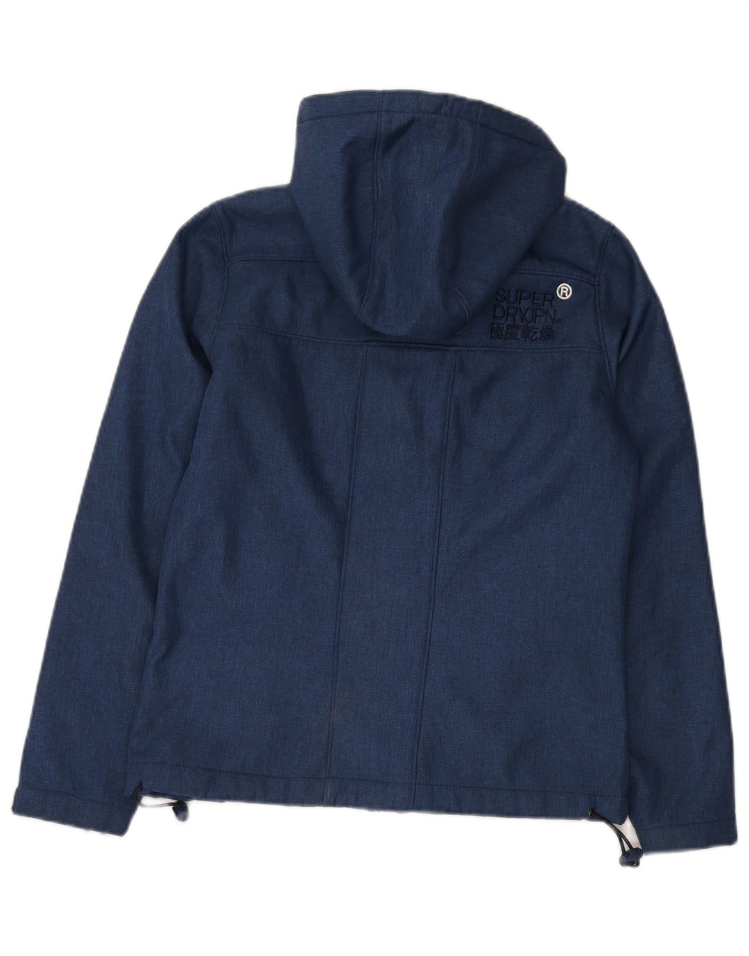 Giacca a vento da uomo con cappuccio SUPERDRY UK 36 piccola blu