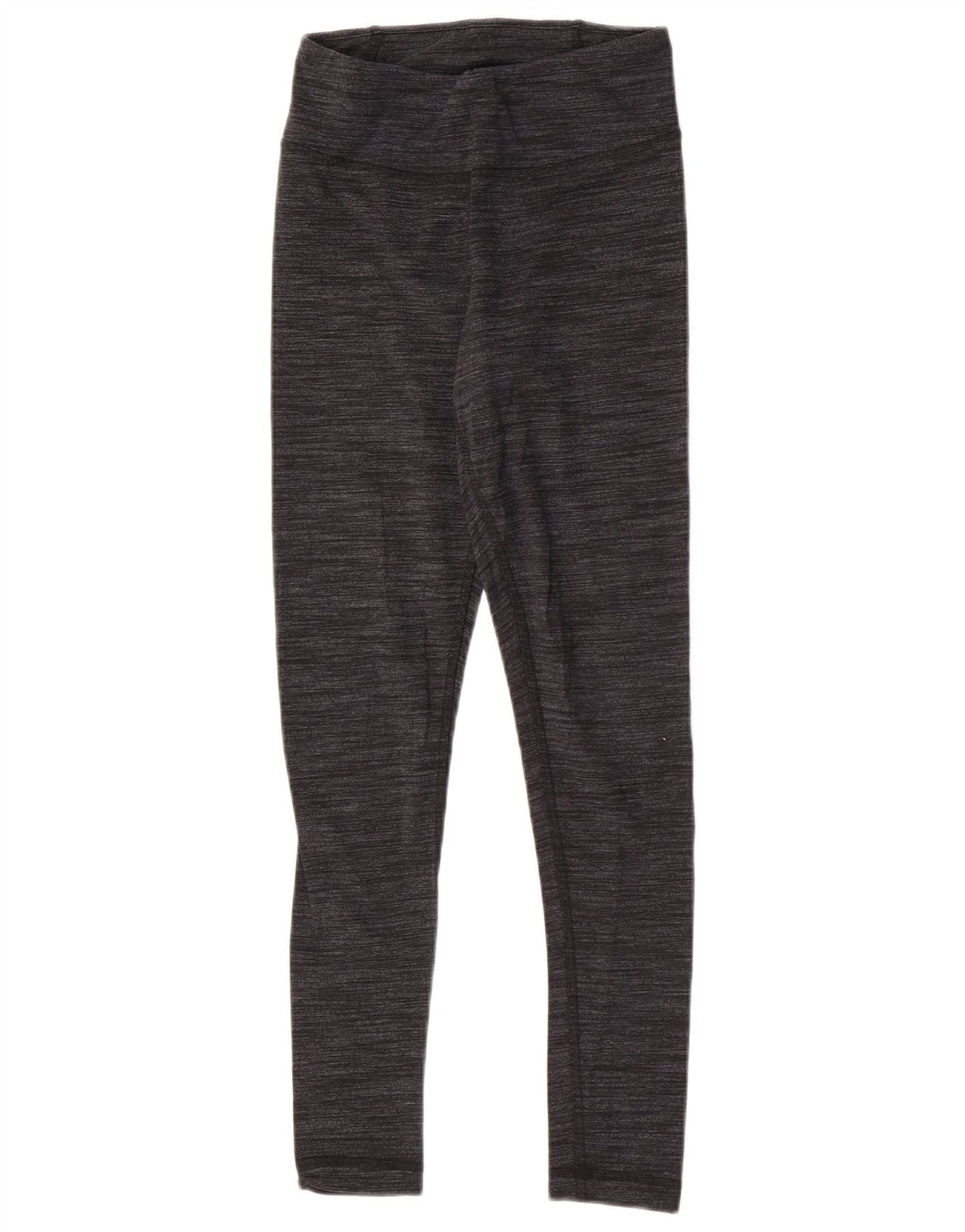 Leggings Reebok Donna UK 4/6 XS Grigio Chiazzato