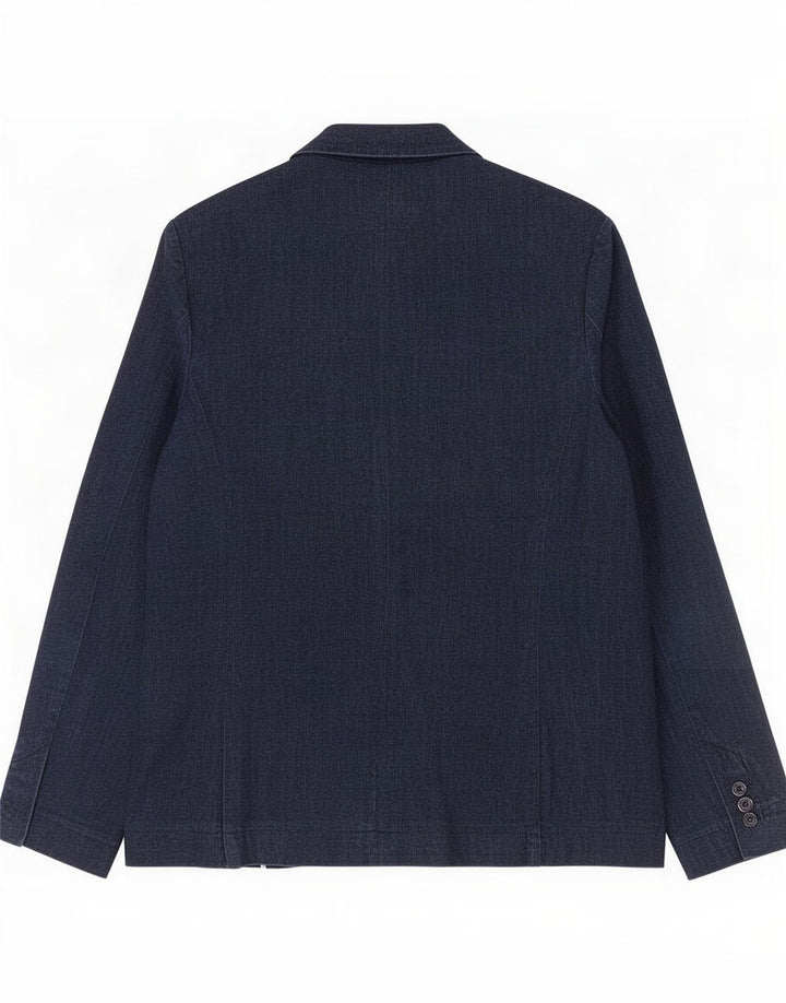 Giacca blazer a 1 bottone Marks & Spencer da donna UK 14 medio blu navy