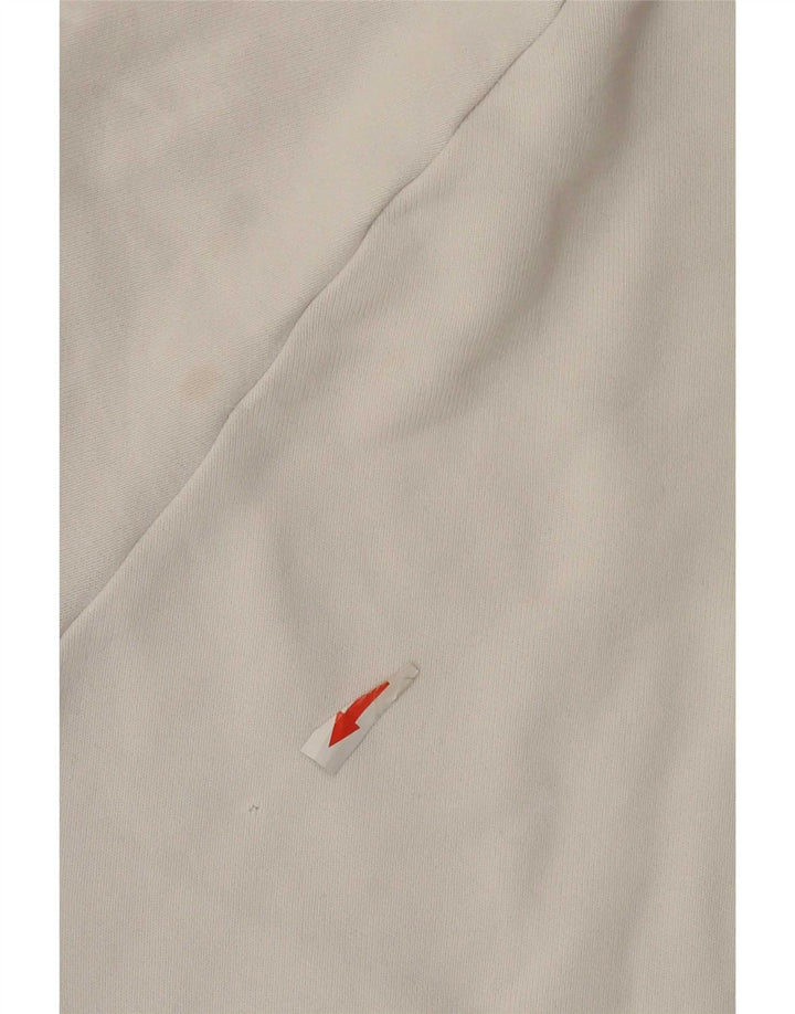 Levi's Donna Felpa oversize con grafica Maglione UK 16 Large Cotone bianco