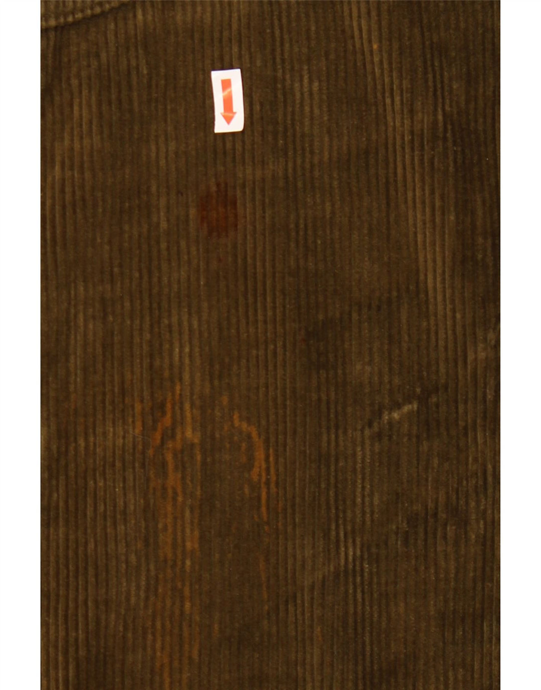 Pantaloni dritti da uomo in velluto a coste RITT W31 L29 kaki