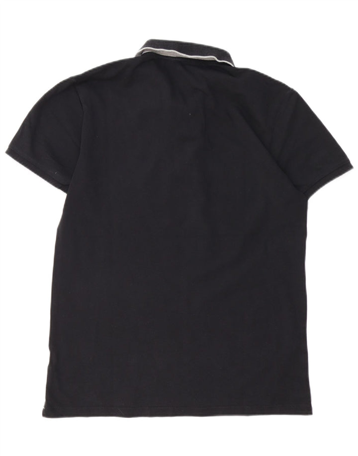 Polo da uomo Gas media nera