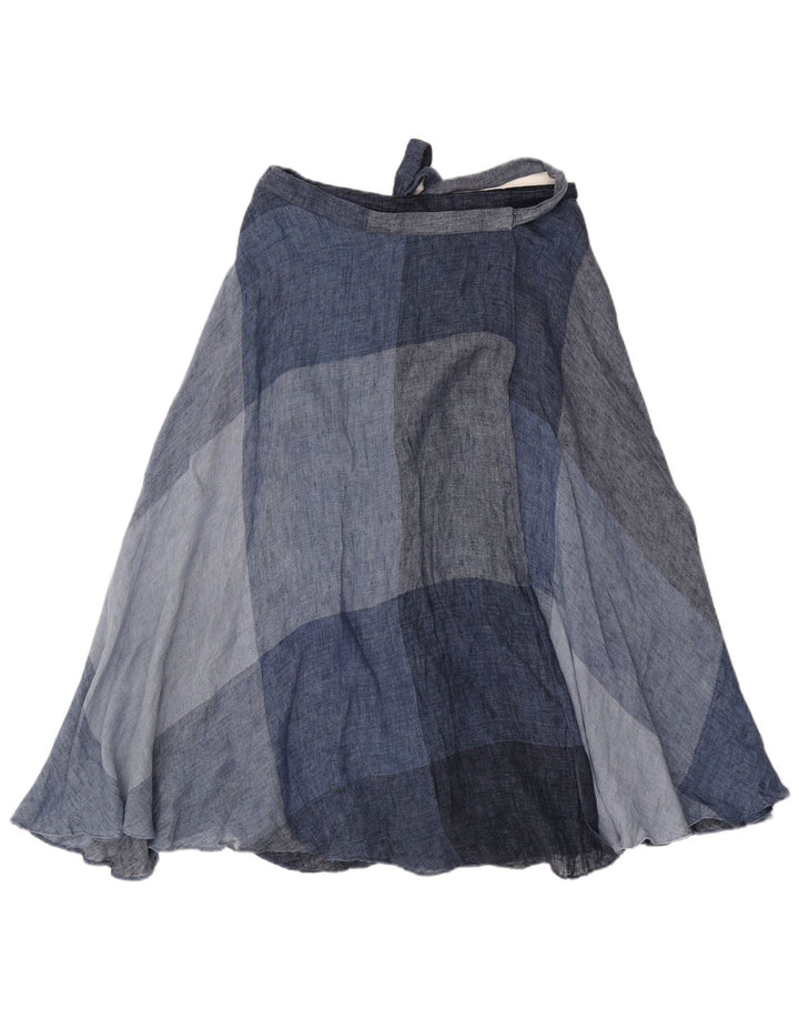 Gonna svasata avvolgente da donna Phase Eight UK 12 Medium W32 Blu Colourblock