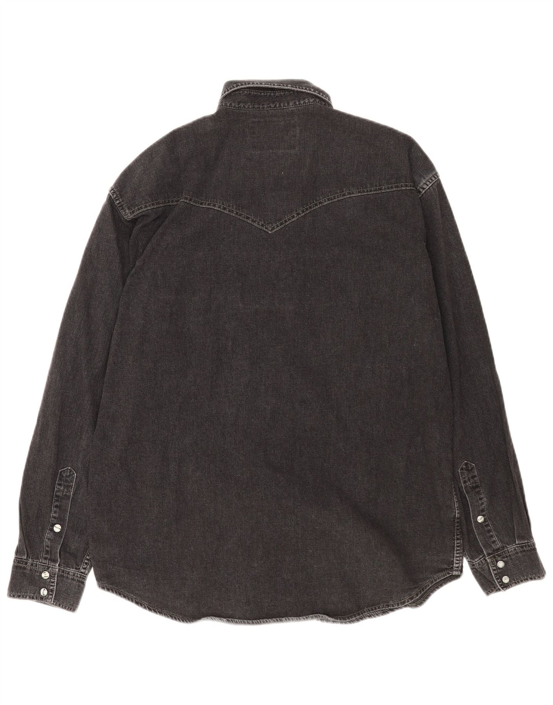 Camicia di jeans da uomo Wrangler grande nera