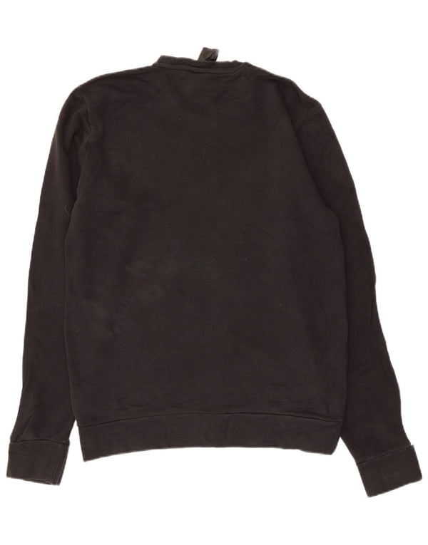 Felpa Adidas Uomo Maglione Piccolo Cotone Nero