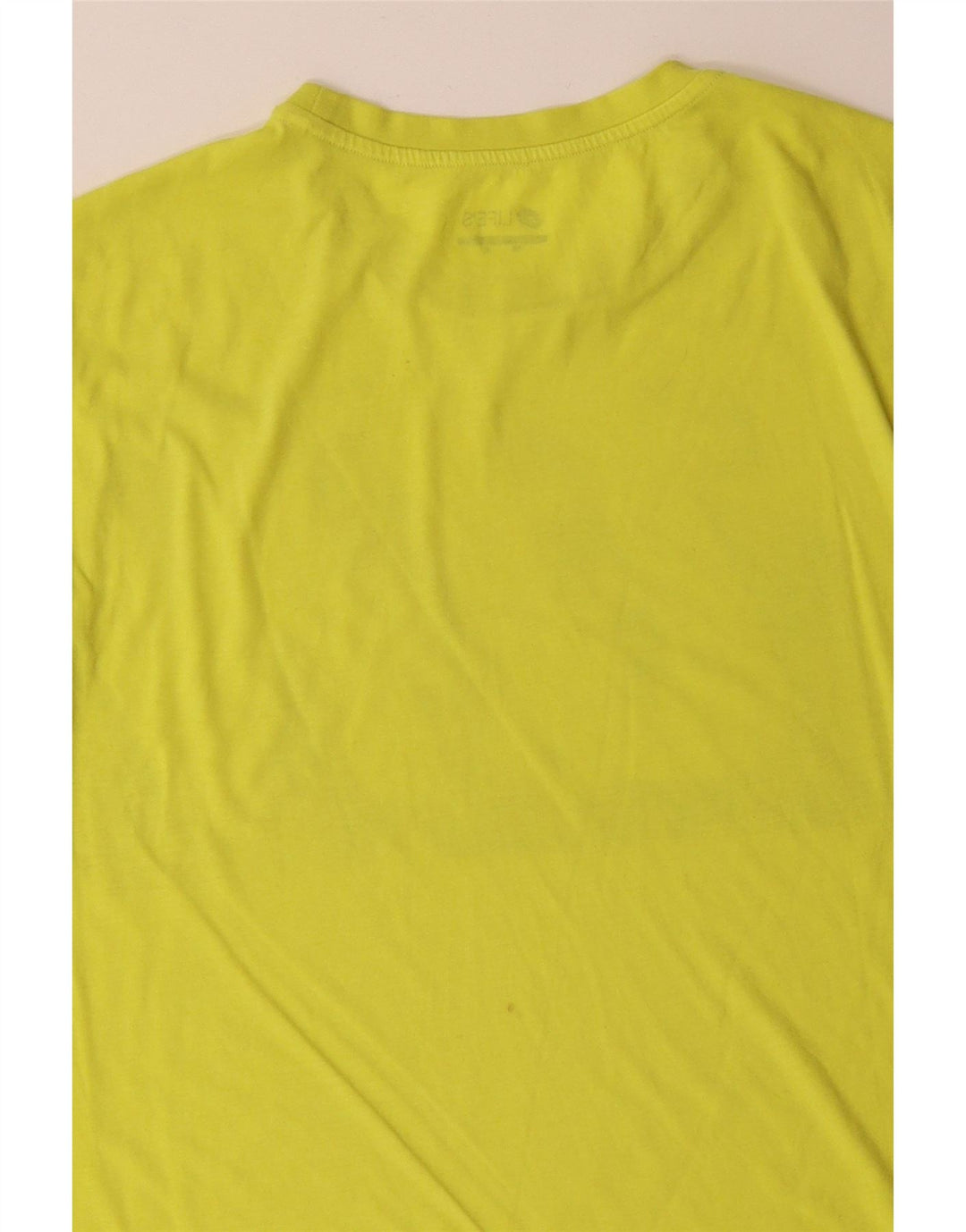 LOTTO T-shirt grafica da uomo Life's Top XL in cotone giallo