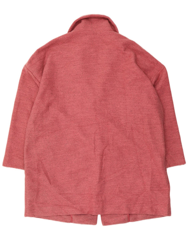 Soprabito aperto oversize da donna Marks & Spencer UK 20 2XL poliestere rosa