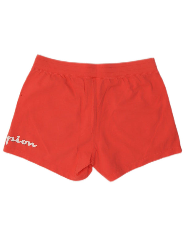 Pantaloncini sportivi grafici da donna Champion UK 14 Cotone arancione medio
