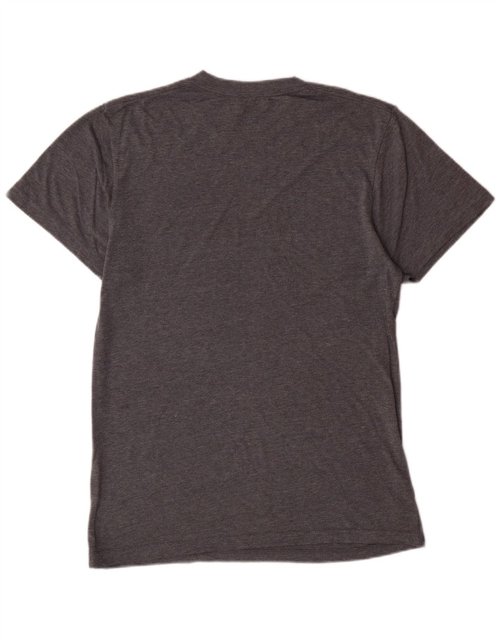 T-shirt grafica da uomo VANS Off The Wall, piccola, in cotone grigio