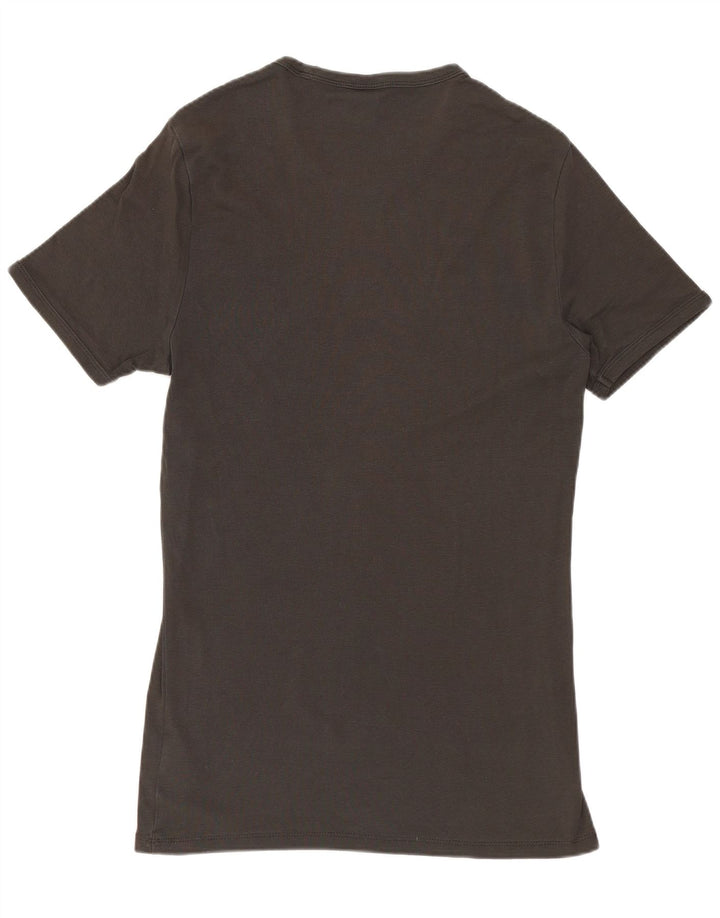 T-shirt da uomo G-STAR Top in cotone grigio medio