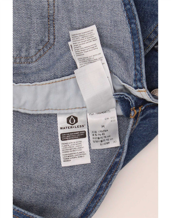 Levi's Uomo Cargo Salopette Jeans Medio W36 L30 Cotone Blu