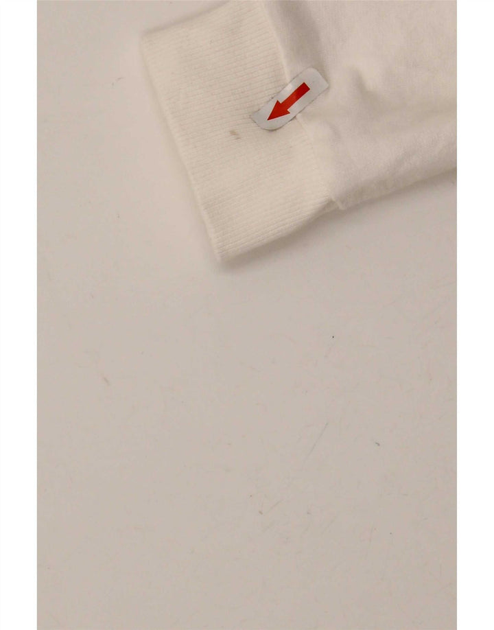 Felpa grafica Zara da uomo Trafaluc, colore bianco medio