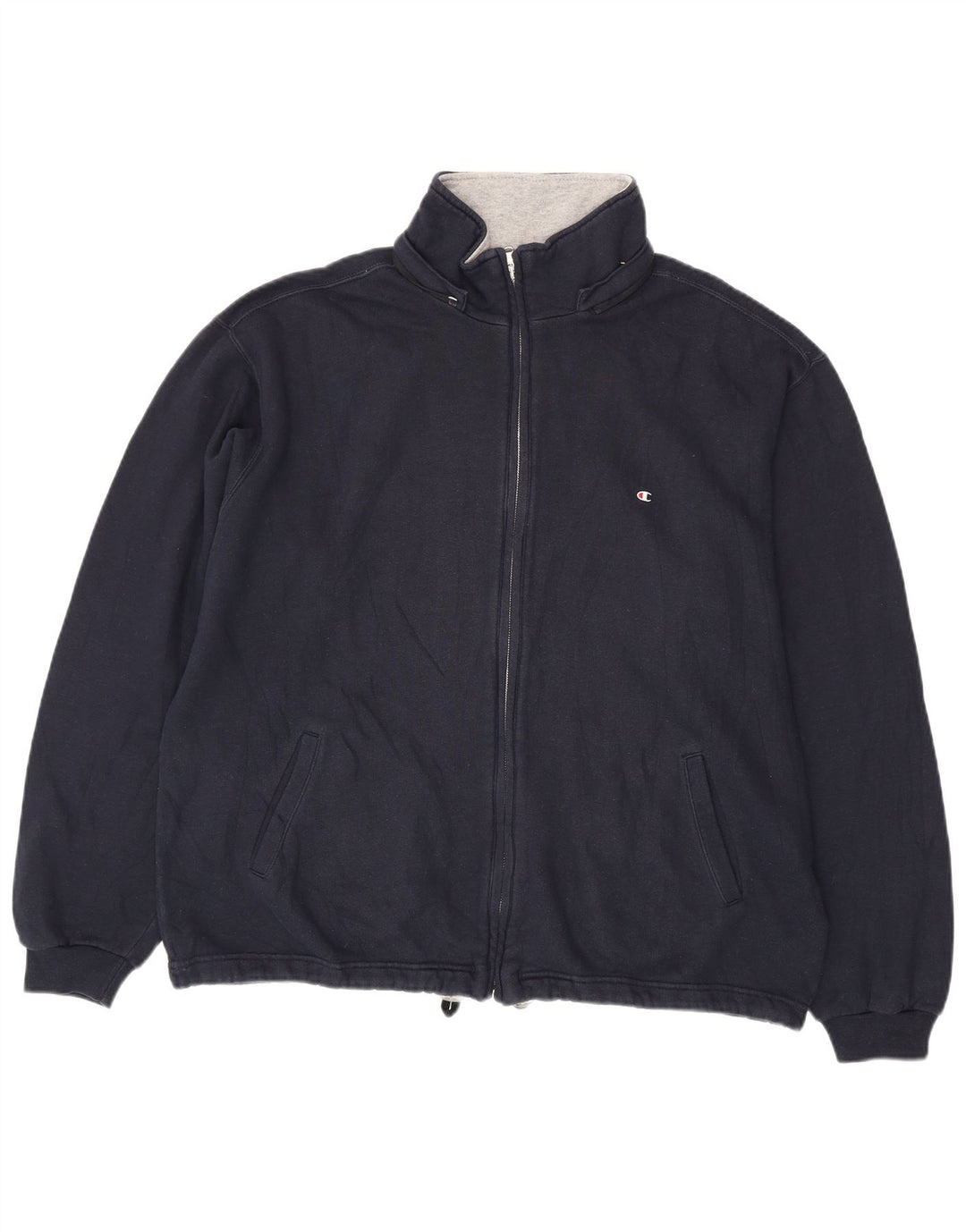 Giacca da tuta da uomo Champion XL in cotone blu navy