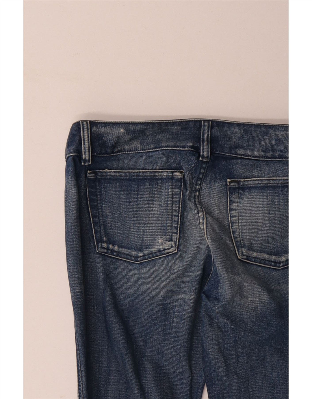 Jeans bootcut effetto consumato da donna DIESEL W31 L29 cotone blu