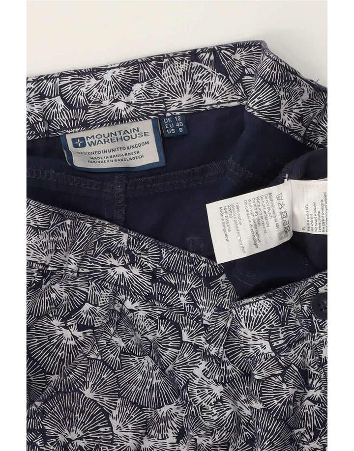 Pantaloncini chino da donna Mountain Warehouse UK 12 medi W34 blu navy