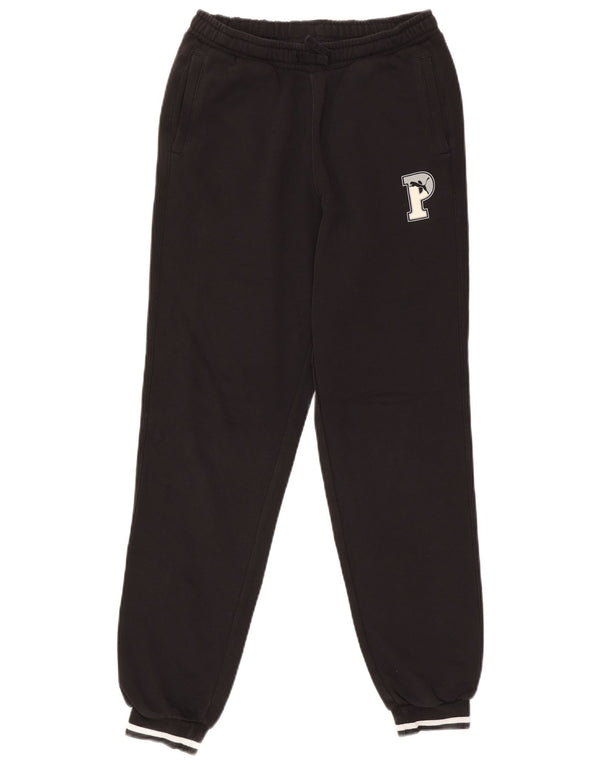 Pantaloni da tuta grafica da ragazzo Puma Joggers 15-16 anni in cotone nero
