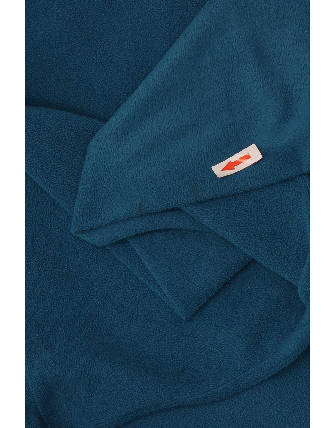 Maglione in pile da uomo con zip e collo Jack Wolfskin UK 36/38 Poliestere blu medio