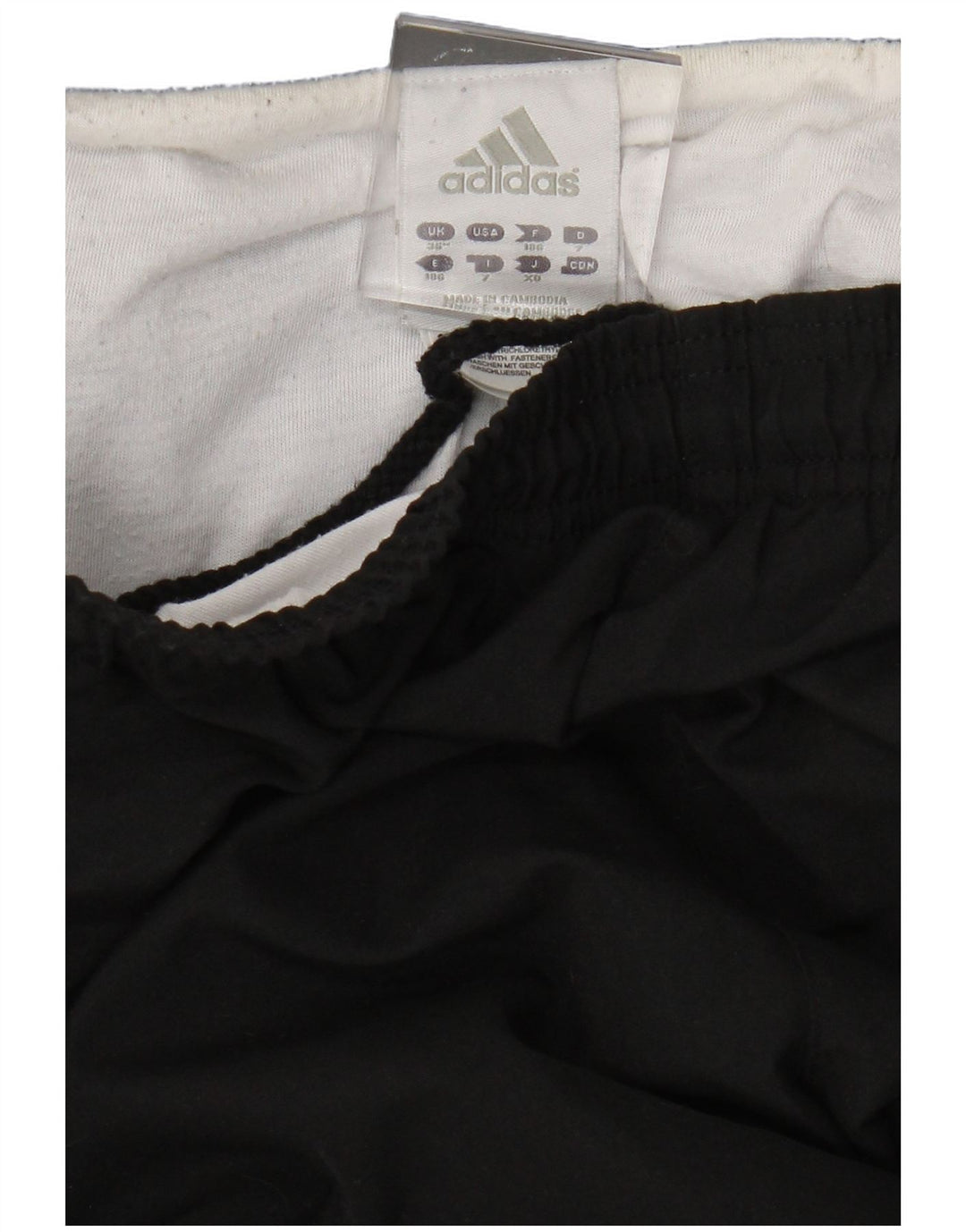 Pantaloni da tuta da uomo Adidas Joggers grandi neri in poliestere