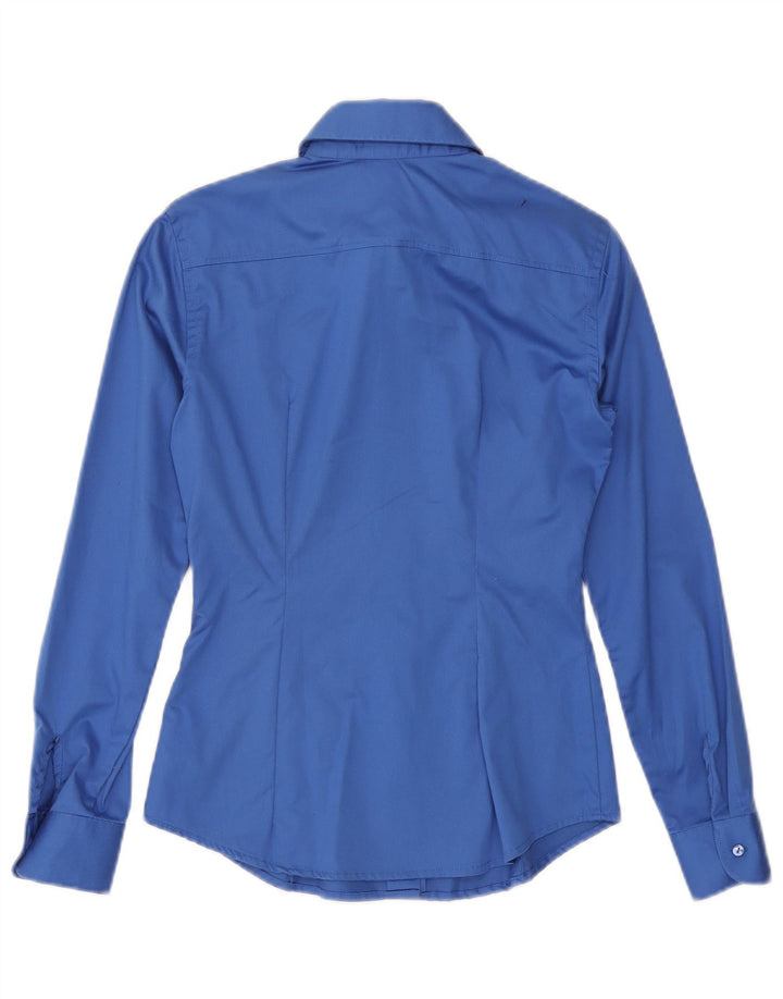 Camicia da donna Naracamicie UK 12 Cotone blu medio