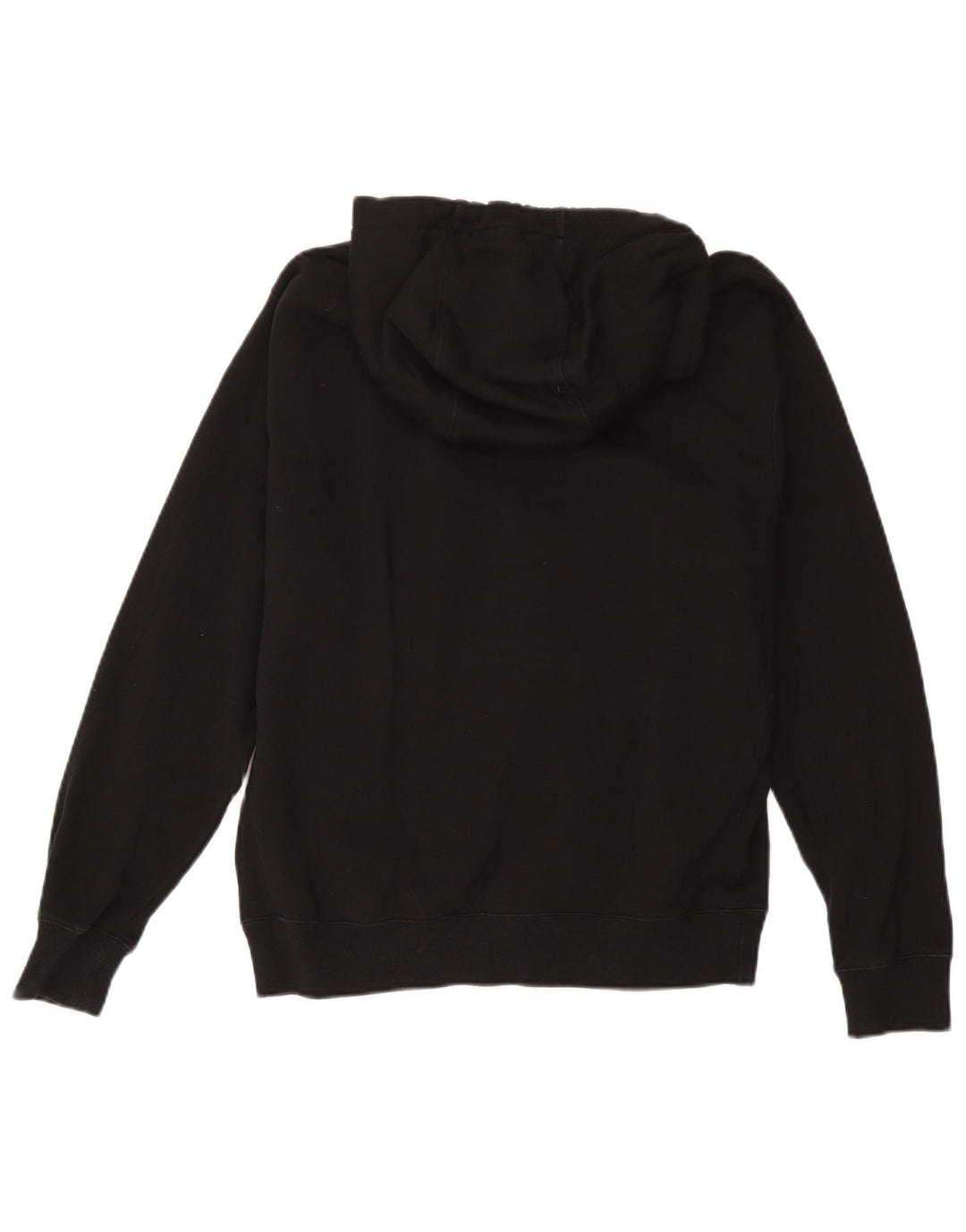 Felpa con cappuccio grafica Nike da uomo in cotone nero medio