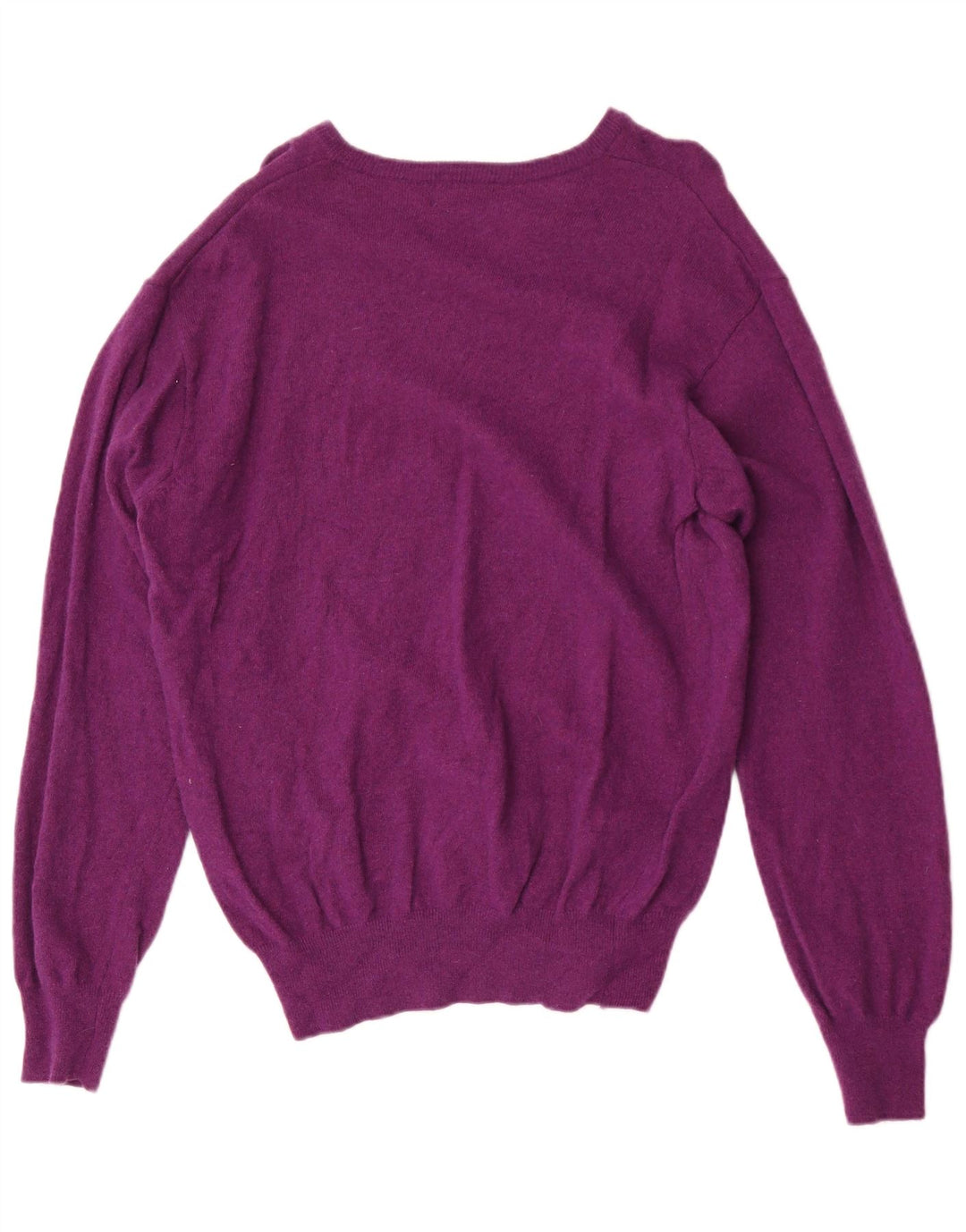 Maglione Kappa da donna con scollo a V UK 16 grande lana viola