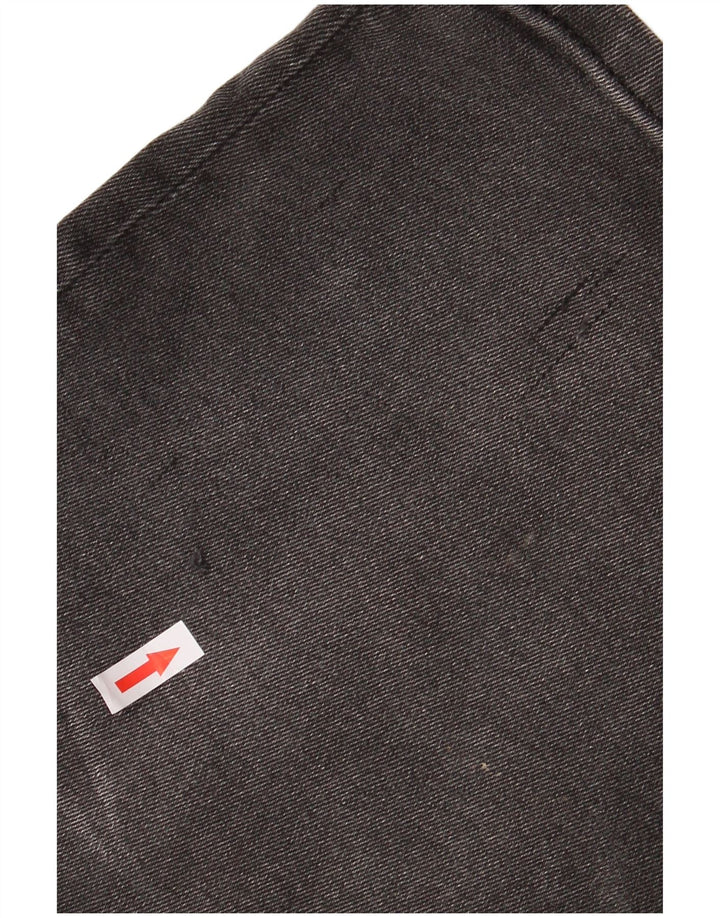Pantaloncini di jeans da uomo ZARA EU 46 XL W36 cotone grigio