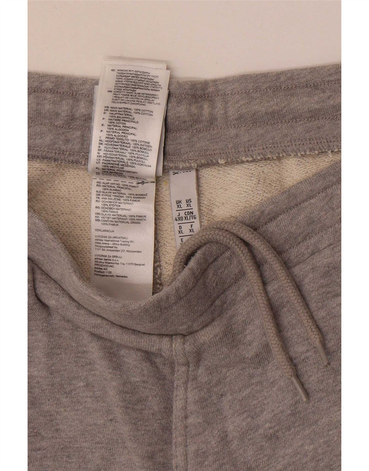 Pantaloncini sportivi da uomo Adidas XL in cotone grigio