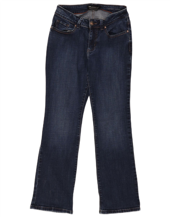 Jeans Lee da donna curvy fit a vita moderna bootcut US 6 medio W28 L29 blu