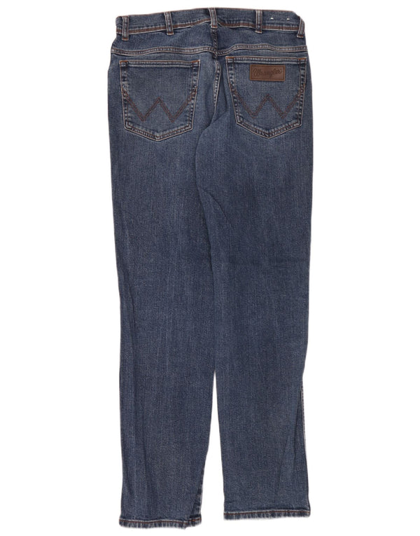 Jeans Wrangler Texas Slim da uomo W33 L34 cotone blu