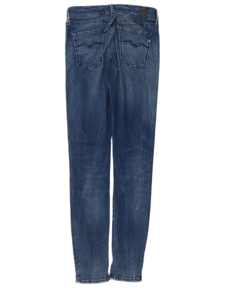 REPLAY Jeans skinny da donna W25 L29 Blu navy
