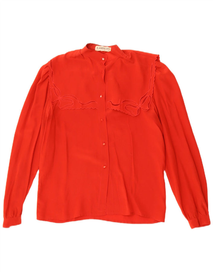 Camicetta camicia da donna Lambers IT 40 piccola rossa