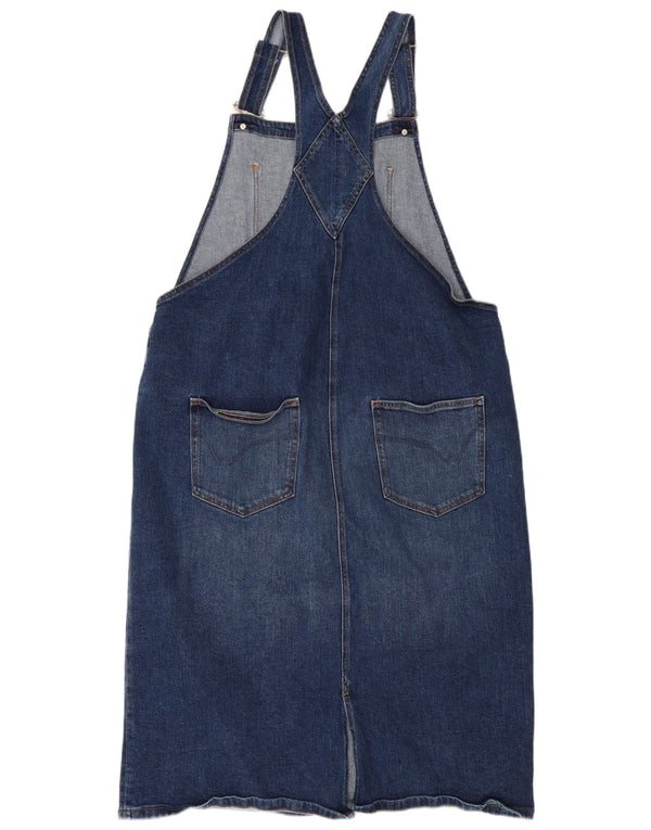 Abito salopette in denim da donna White Stuff UK 20 2XL Cotone blu