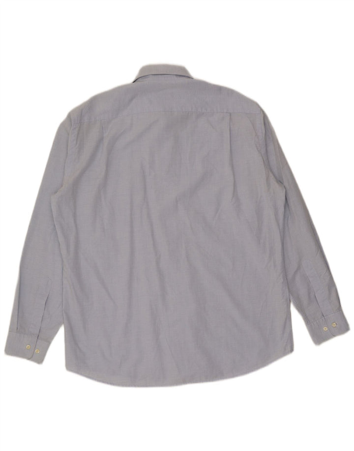 Camicia da uomo Hugo Boss taglia 42 16 1/2 grande cotone blu