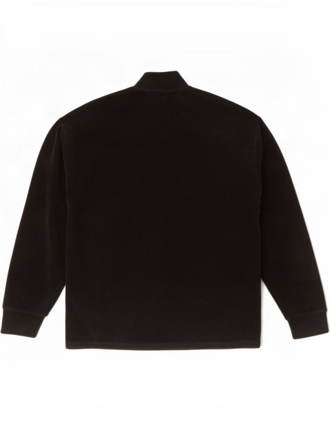 Maglione in pile Fila da uomo con zip e collo piccolo nero