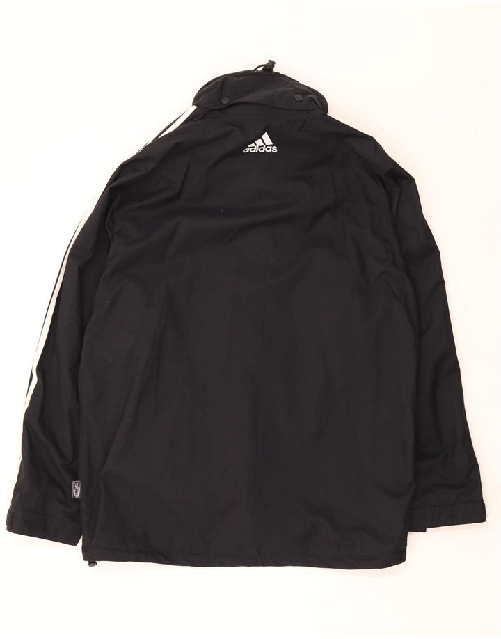 Giacca antipioggia Adidas Uomo Climashell con cappuccio UK 44/46 Large Nero Poliammide