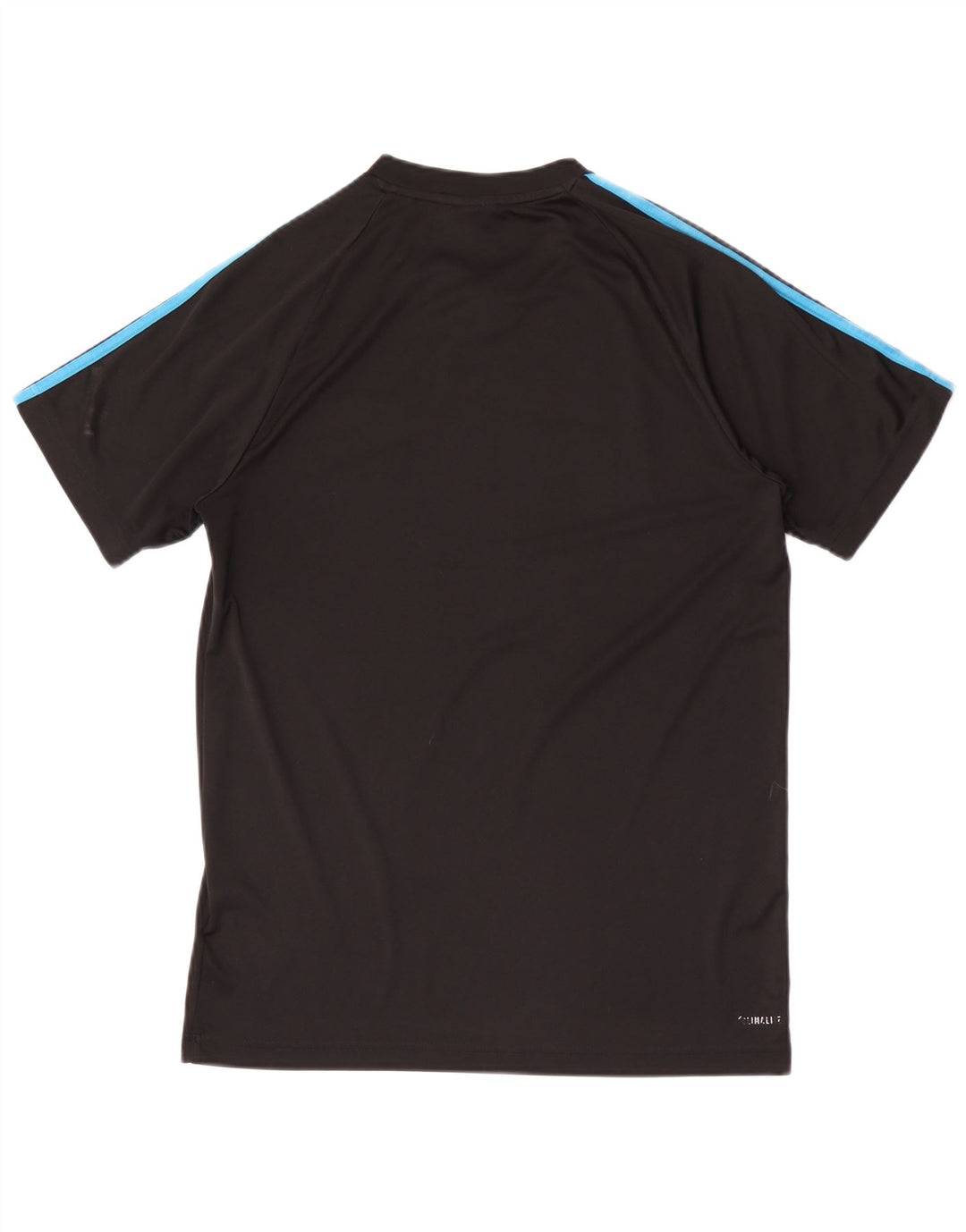 T-shirt ADIDAS Climalite da uomo, poliestere medio nero