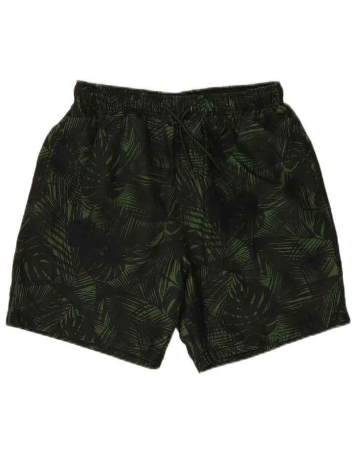 Pantaloncini da bagno da uomo Mountain Warehouse Piccolo poliestere floreale verde