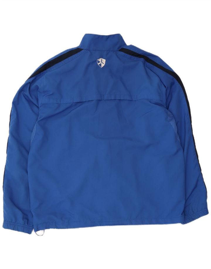 Giacca da tuta da uomo Nike XL Blu Colourblock Poliestere Sport