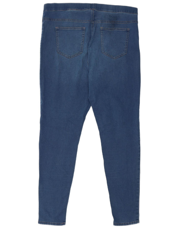 Jeans Jeggings da donna Marks & Spencer UK 18 XL W36 L29 Cotone blu