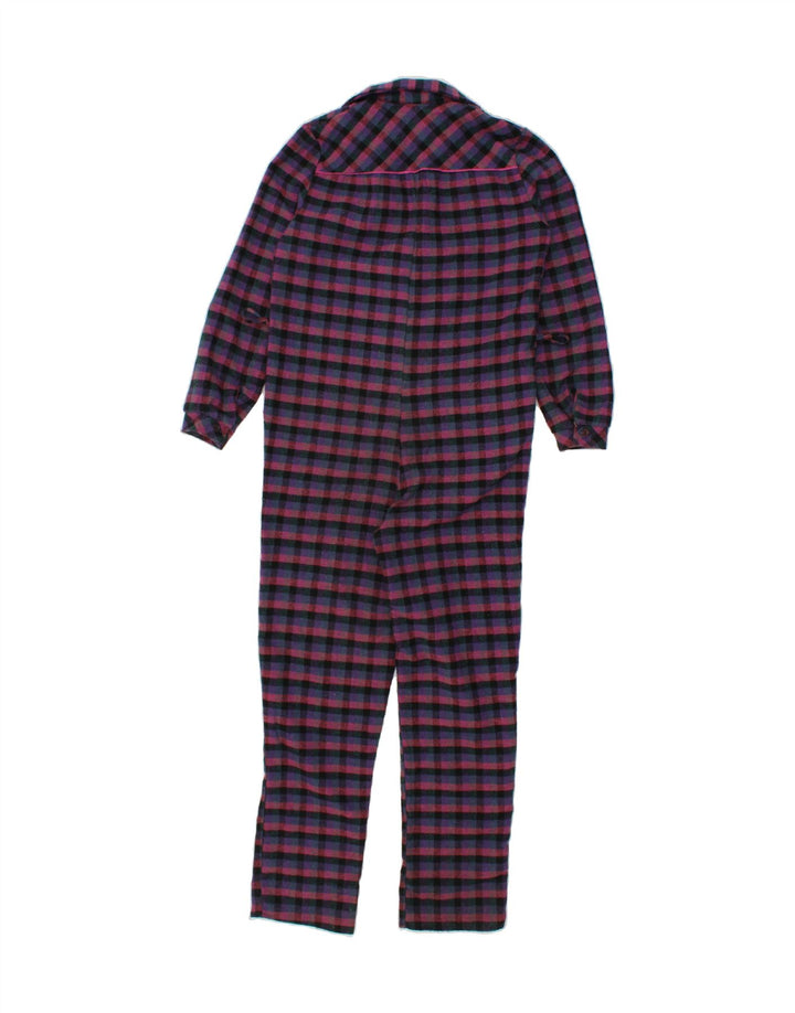 C&A Girls Jumpsuit 10-11 Years  Multicoloured Check Polyester Vintage C&A and Second-Hand C&A from Messina Hembry 