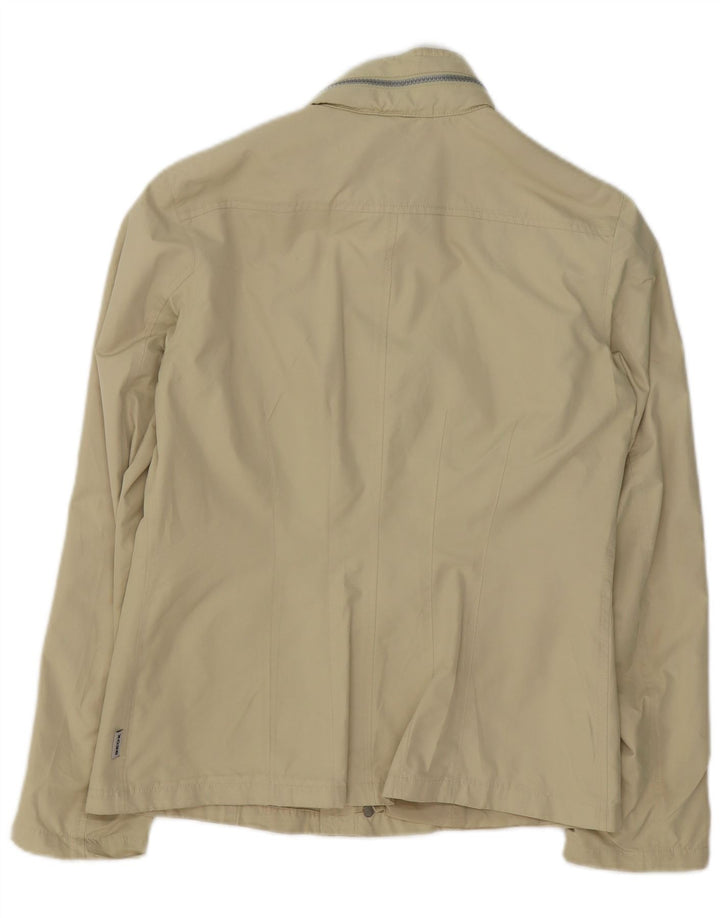 Geox Giacca da donna Respira con cappuccio Utility UK 10 Small Beige Poliestere