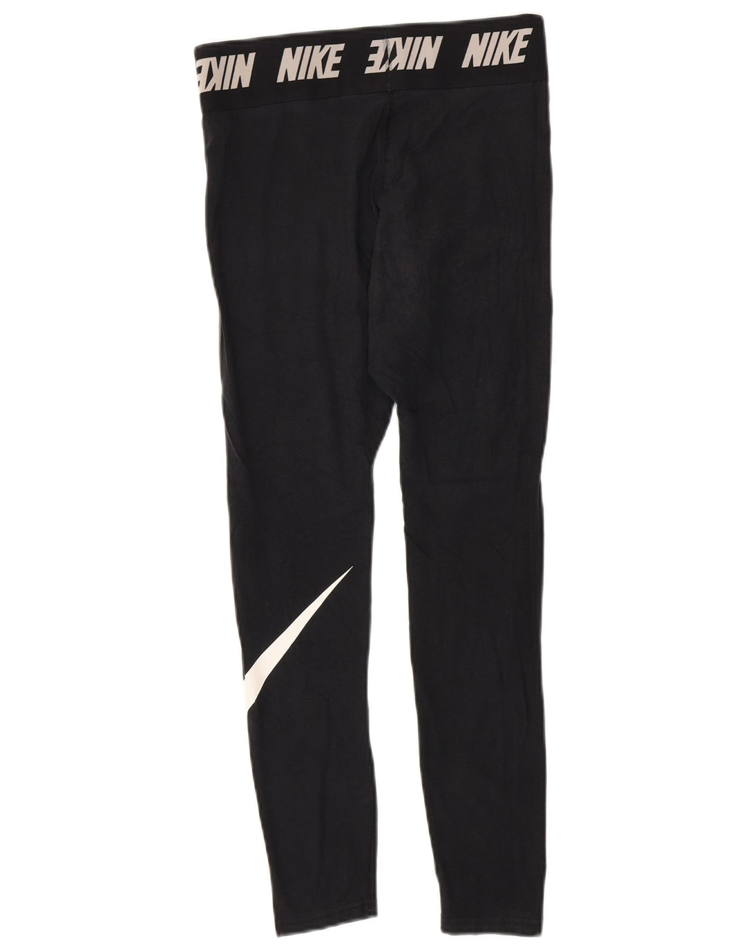 Leggings grafici da donna NIKE UK 12 cotone nero medio