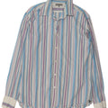 Ted Baker Camicia da uomo Taglia 5 XL Cotone a righe multicolore