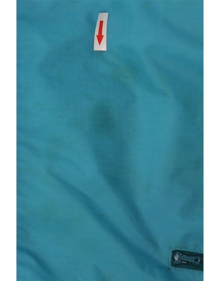 Giacca da tuta da uomo Nike, giacca grande, in nylon color block blu