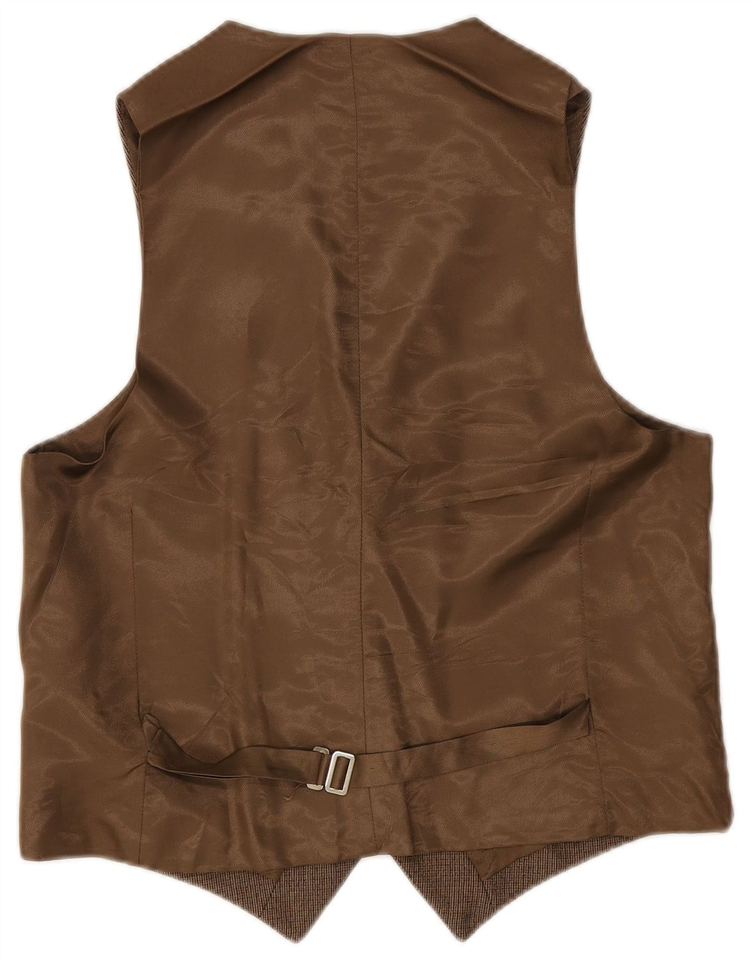 Gilet Vintage da Uomo IT 48 Piccolo Marrone