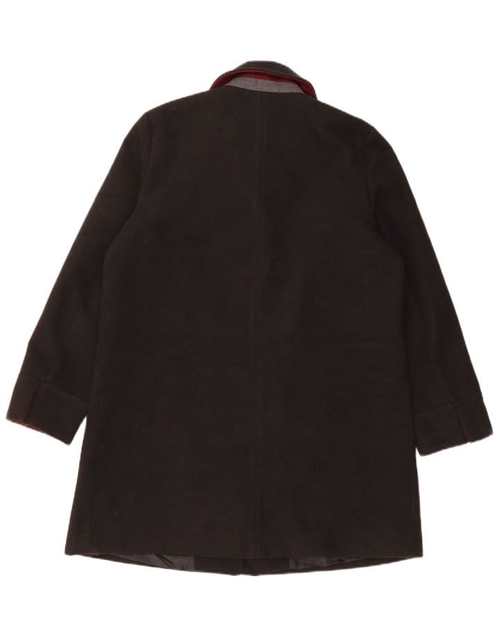Cappotto da donna Topshop UK 12 poliestere nero medio