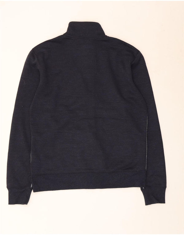 Giacca da ginnastica da uomo con grafica Superdry XL in poliestere chiazzato blu navy