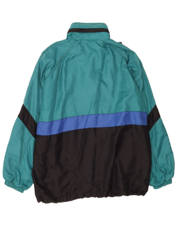 Giacca a vento da uomo vestibilità ampia Shamp UK 36 Small Blue Colourblock