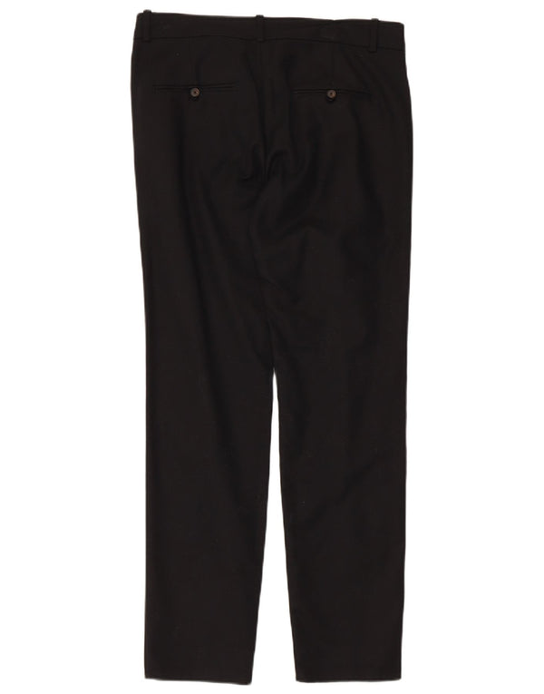 Pantaloni chino dritti da donna Zara EU 36 XS W26 L27 Neri